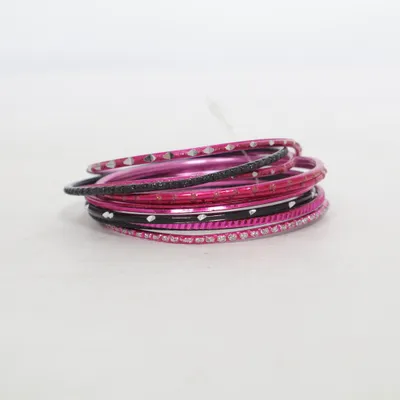 Armbånd (Lilla, Sort, Flerfarvet) Ukendt metal