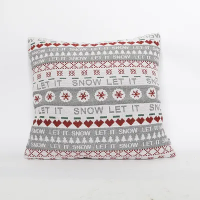 Coussin décoratif (Gris, Rouge, Blanc) de In Home