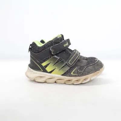 LED-Sneakers (Black, Green) from Kennedy Sko