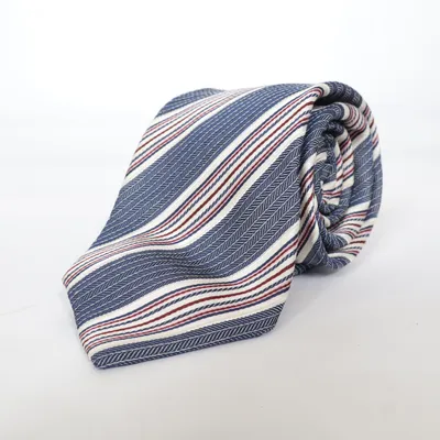 Stropdas (Blauw, Meerkleurig) van René Lezard Zijde