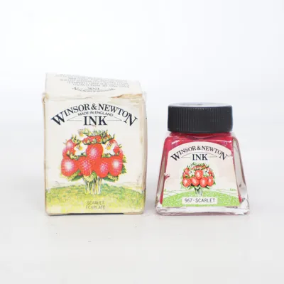 Encrier (SCARLET) de Winsor & Newton