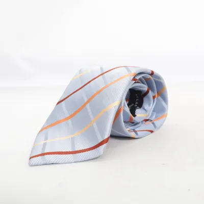 Krawatte (Blau, Mehrfarbig) von Atlas Design Seide