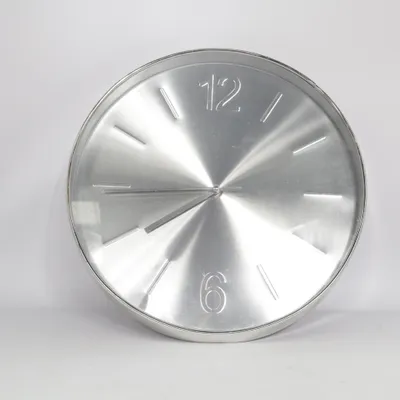 Wandklok (Zilver) van Quartz  