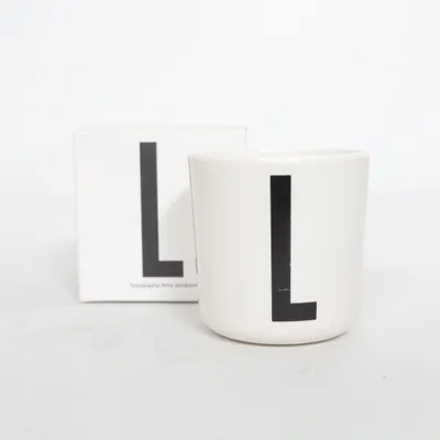 Mugg (Vit, Svart) från Design Letters