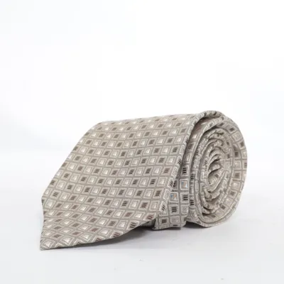 Tie (Beige, Brown, Blue) from Madison Avenue