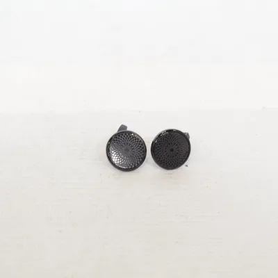 Manschettknappar (Svart) Okänd metall