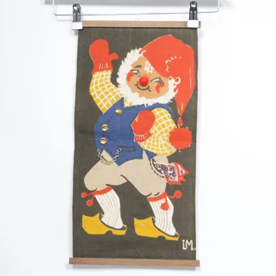 Väggbonad (Blå, Röd, Gul)