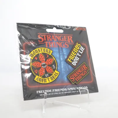 Pin (Svart, Flerfärgad) från Netflix: Stranger Things Okänd metall