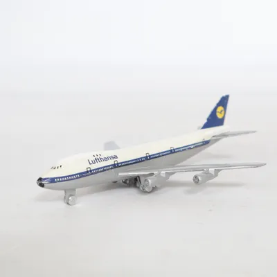 Legetøjsflyvemaskine (Sølv) fra Lufthansa