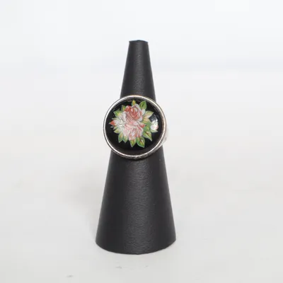 Ring (Sort, Flerfarvet) Ukendt metal