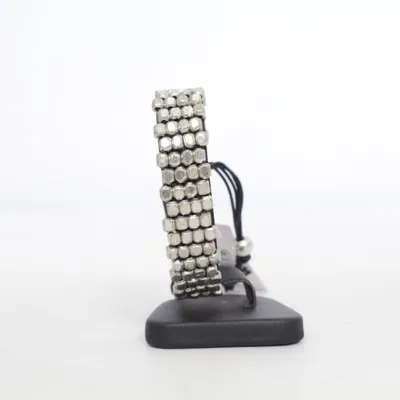 Bracelet (Silver, Black) from By On Unknown metal