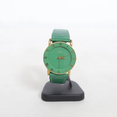 Wristwatch (Green, Gold) from M.C.