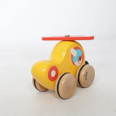 Leksaksbil (Gul, Röd) från Top-Toy