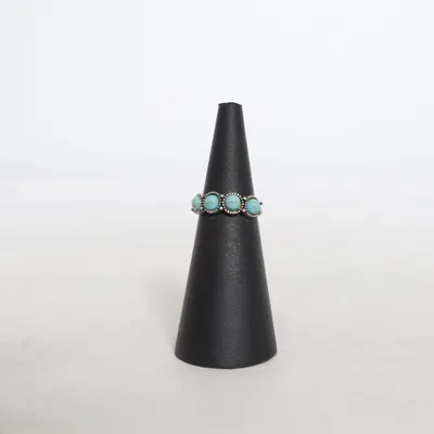 Bague (Argent, Turquoise) Métal inconnu