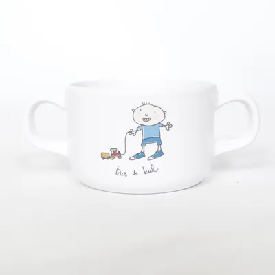 Barnservis (Vit, Flerfärgad) från Bruka Design