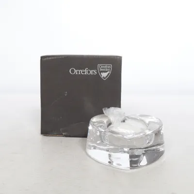 Bougeoir  (Transparent) de Orrefors Sweden