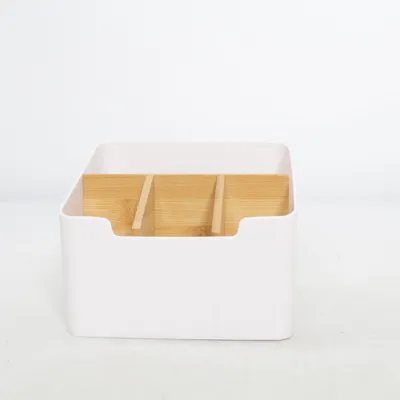 Make-up organizer (Wit, Bruin)
