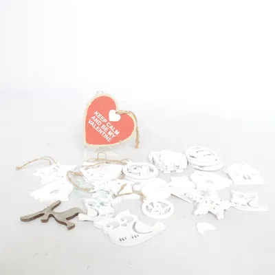 Christmas ornament (White, Red) from LUK