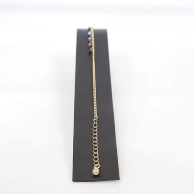 Anklet (Gold, Multicolored) Unknown metal
