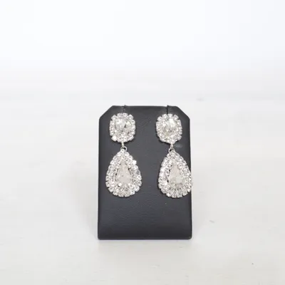 Örhängen (Silverfärgad) från Glitter Okänd metall