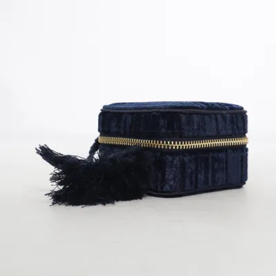 Sieradendoos (Blauw) van Sézane Polyester, Gerecycled katoen