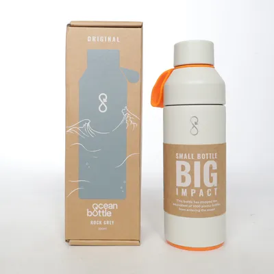 Fles (Grijs) van Ocean Bottle