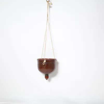 Hanging flower pot (Brown) from Steninge