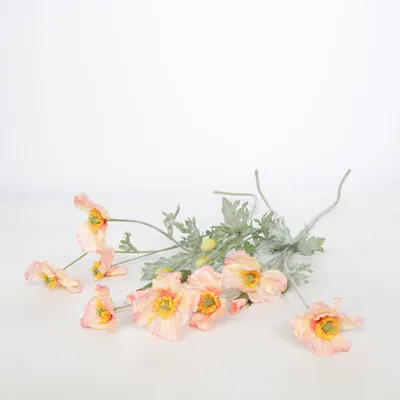 Konstgjord växt (Orange, Grön)