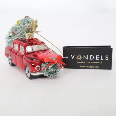 Christmas ornament (Auto mit Weihnachtsbaum) from Vondels