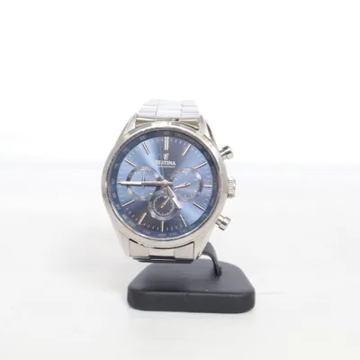 Armbandsur (Blå, Silverfärgad) från Festina