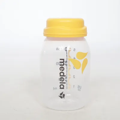 Feeding bottle (Yellow, Transparent) from Medela