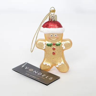 Christmas ornament (Lebkuchenmännchen) from Vondels