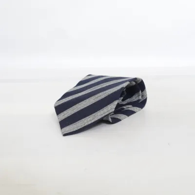Tie (Blue, Gray) from Giorgio Armani Silk