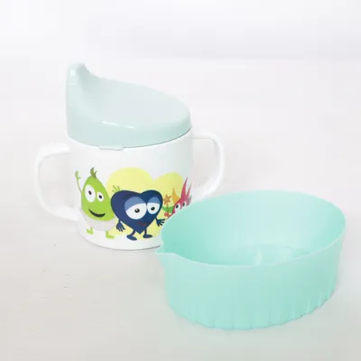 Barnservis (Turkos, Vit) från Babblarna