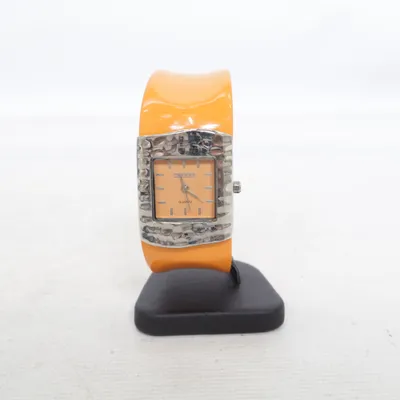 Montre (Orange, Argent) de Bijoux Terner