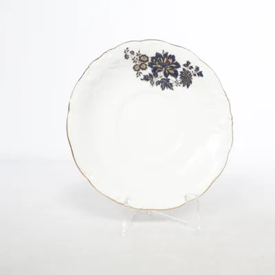 Small plate (White, Blue, Gold) from Bavaria