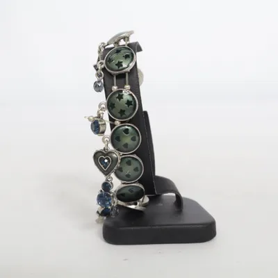 Armbånd (Sølv, Sort) fra Pilgrim Ukendt metal