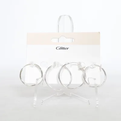 Boucles d'oreilles (Argent) de Glitter Métal inconnu