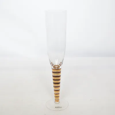 Champagneglas (Transparent, Guldfärgad, Vit) från Boda Nova