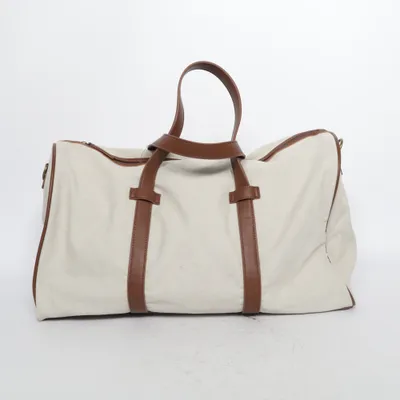 Weekendbag (Beige, Brun) från Pier One Återvunnen bomull, Återvunnen polyester