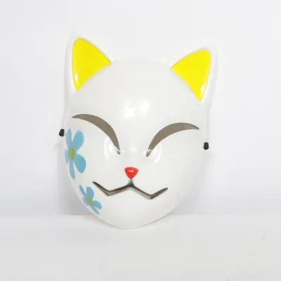 Maskeradmask (Vit, Flerfärgad)