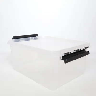 Opbergdoos (Transparant, Zwart) van Smartstore