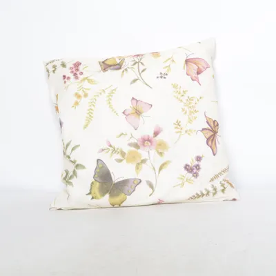 Prydnadskudde (Beige, Flerfärgad) Polyester