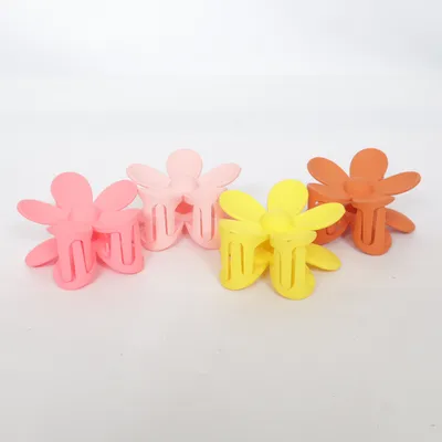 Hair clamp (Pink, Yellow, Orange)