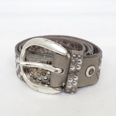 Bälte (Brun, Silverfärgad)