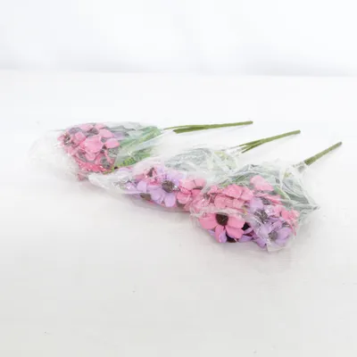 Plante artificielle (Violet, Vert, Rose)