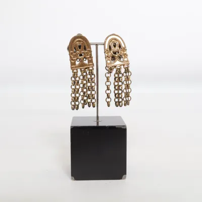Clip on earrings (Birds of Paradise) from Kalevala Koru Bronze
