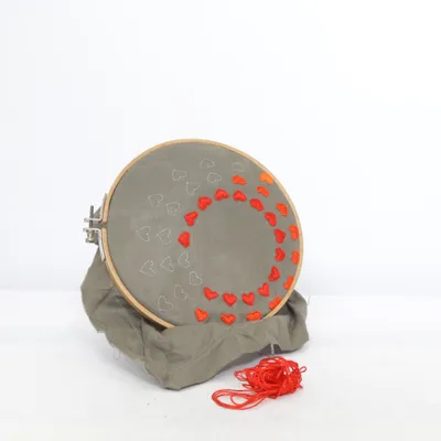 Broderad tavla