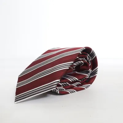 Tie (Red, Gray, White) from Bexleys Silk