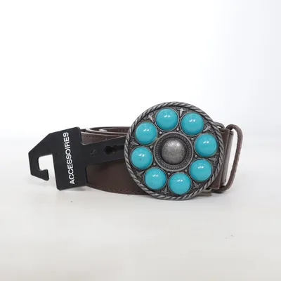 Bälte (Brun, Turkos) från NKD